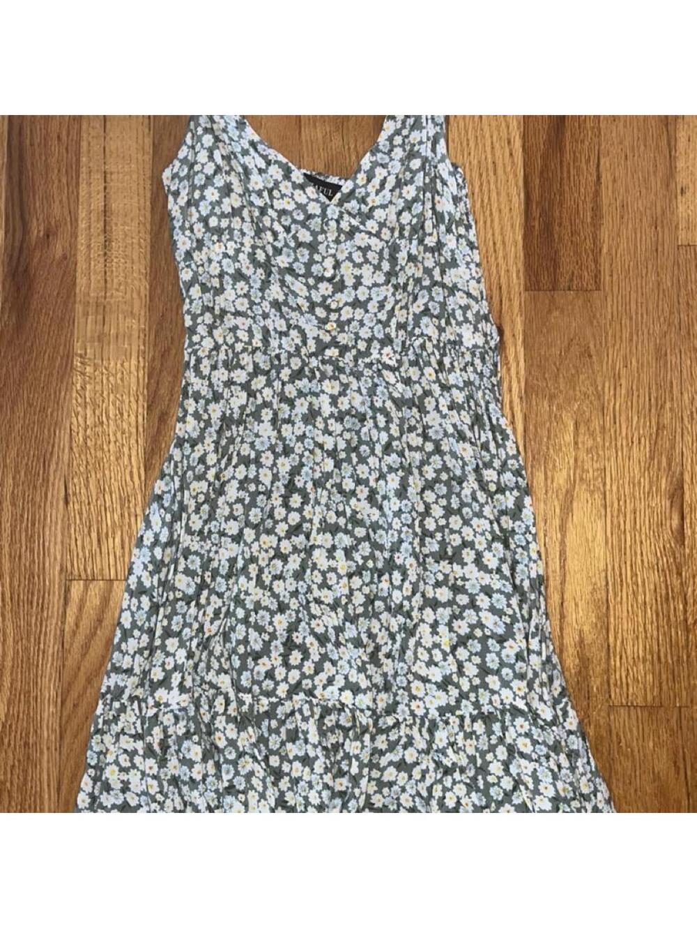 Zaful Women's Multi and Blue Dress